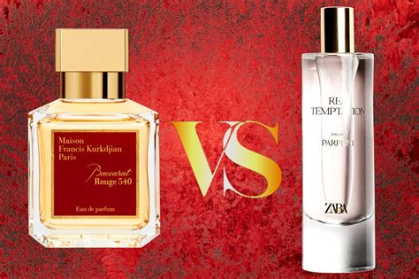 perfume zara dupe baccarat|baccarat rouge 540 vs alt.